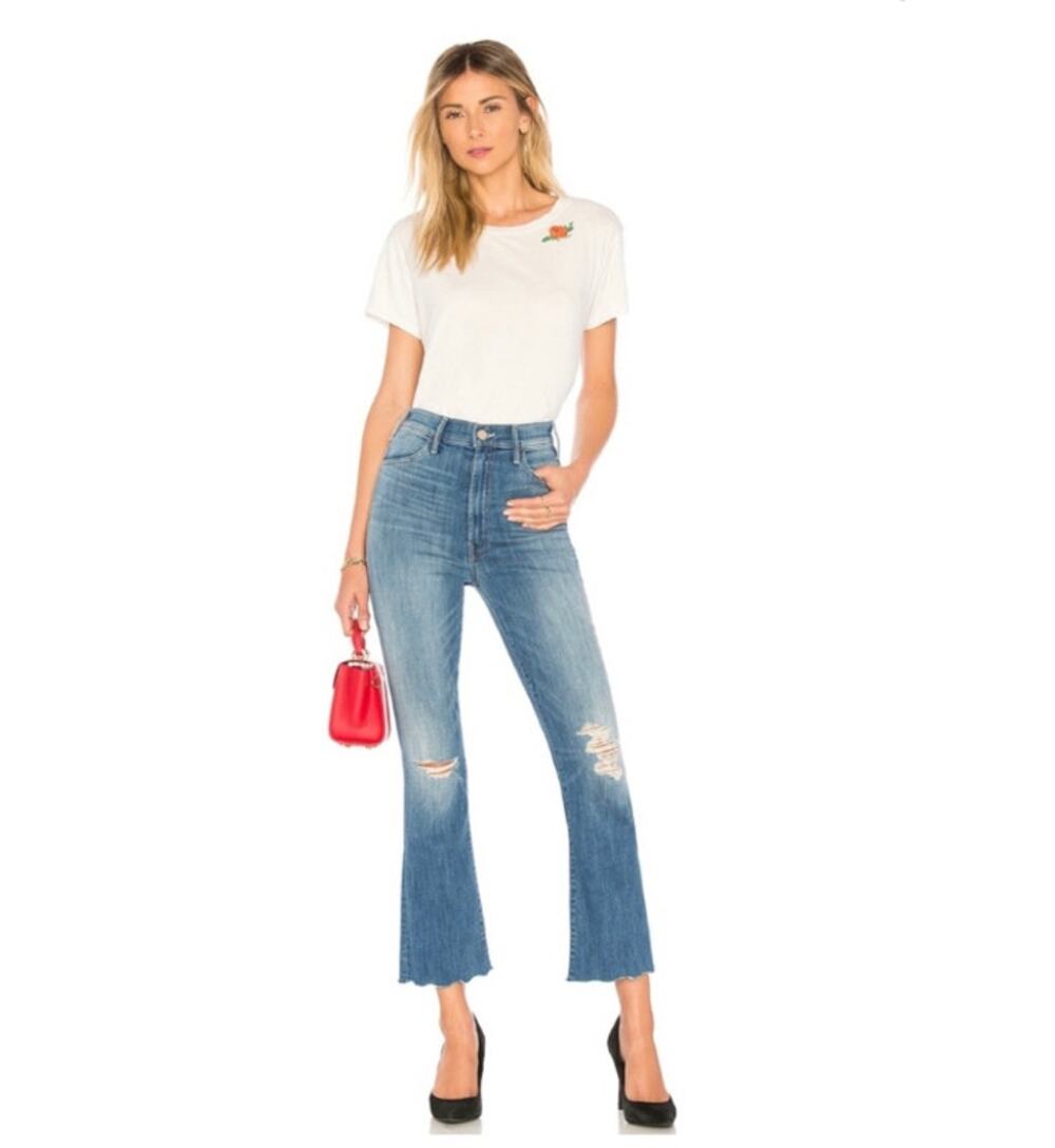 MOTHER The Hustler Ankle Chew Jeans Mums The Word 25